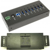 CarTFT CTFINDUSB-32X7 (Automotive/Industry 7-port USB 3.2 A Hub, 9 - 24V DC) 3575