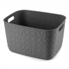 Curver Softex L 19L 37,9 x 29,2 x 22,1 cm tmavo sivý 00574-Z68