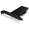 RAIDSONIC ICY BOX PCIe 4.0 karta M.2 NVMe SSD IB-PCI208-HS