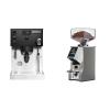 Rancilio Silvia PRO X, black + Eureka Mignon Specialita Smart, CR chrome