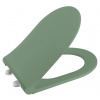 Sapho BRILLA WC sedátko, SLIM, Soft Close, zelená mat