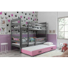 Poschodová detská posteľ ENRICO pre troch