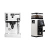 Rancilio Silvia PRO X + Rancilio STILE, white