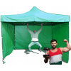 27kg 3x3 PEVŠÍ ZÁHRADNÝ STAN, OBCHODNÝ ALtánok, AUTOMATICKY SKLADACÍ (30kg 3x3 SILNÝ OBCHODNÝ STAN EXPRESS GARDEN Altánok PRE ZÁHRADNÝ ALtánok)
