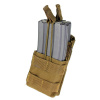 CONDOR OUTDOOR sumka MOLLE na zásobníky 2xM16 otvorená COYOTE BROWN