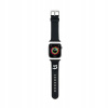 Karl Lagerfeld Choupette Head NFT Řemínek pro Apple Watch 42/44/45/49 Black KLAWLSLCNK