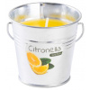 Sviečka Citronella CB143, repelentná, vedro, 80 g, 80x72 mm