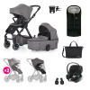 Petite&Mars PETITE&MARS Icon Air XXL + Cybex Aton B2 dove grey 2024