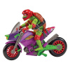 Playmates Tales of The Teenage Mutant Ninja Turtles Akční Figurka a Vehicle Raphael & Purple Dragon 12 cm