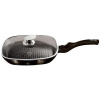 BERLINGERHAUS Panvica grilovacia s pokrievkou Shiny Black Collection 28 cm