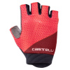 Dámske rukavice Castelli ROUBAIX GEL 2W žiarivo ružové - XS