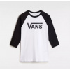 Vans Triko Vans, Classic Raglan white/black 2024/25 Velikost: XL