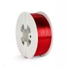 VERBATIM Filament pre 3D tlačiarne PET-G 1.75mm, 327m, 1kg červená priehľadná (55054)