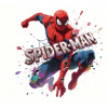 CUKROVÁ TLAČ Masa Jedlý obrázok na tortu SPIDER-MAN AVENGERS + MENO POSTAVY 64