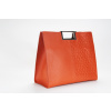 Dámská kožená kabelka Jadise Anna Shopper majolika oranžová