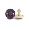 Frigg Dvojbalenie cumlíkov frigg daisy violet dream/ cream, 0-6m, kaučuk