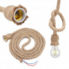 ZÁVESNÁ STROPNÁ LAMPA ŠNÚRA E27 RETRO 3 M