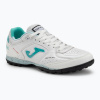 Pánske kopačky Joma Top Flex TF white/turqoise