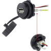 Zásuvka USB 2.0 A vstavateľná zásuvka 1310-0005-01 M20 1310-0005-01 encitech Množstvo: 1 ks; 1310-0005-01