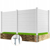 Plotové prvky Vevor 127 x 127 cm PVC