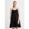 Bavlnené šaty Levi's CORA SL MINI DRESS čierna farba, mini, áčkový strih, 001RJ L