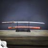 Katana ORENJI JIGOKU - 2,30 Shaku, oceľ AISI 1065, hamon Choji, Yokote