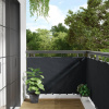 vidaXL balkónová markíza antracitová 90 x 300 cm oxfordská látka