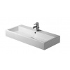 Duravit Vero - Umývadlo, 100x47 cm, s prepadom, s otvorom na batériu, biela 0454100000