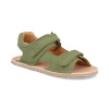 Barefoot dětské sandály Froddo - Flexy Mini Olive zelené