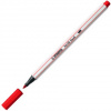 Stabilo: Pen 68 brush karmínovo-červená fixka