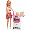 Bábika Barbie - Barbie domáce múčniky súprava s bábikou FHP57 (Bábika Barbie - Barbie domáce múčniky súprava s bábikou FHP57)