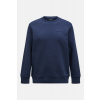 MIKINA PEAK PERFORMANCE M ORIGINAL SMALL LOGO CREW BLUE SHADOW