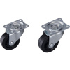EXTOL CRAFT Kolieska otočné priemer 40 mm max 20 kg 2 ks