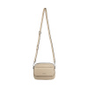 BLANCA dámska crossbody koženková kabelka taupe