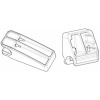 SHAD side case fitting bracket TERRA D1TR361PR