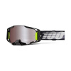 100% okuliare ARMEGA LIGHTSPEED, 100% strieborné HIPER plexi
