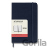 Moleskine A6 Denný 2026 Modrý