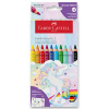 Faber-Castell Pastelky Faber-Castell Colour Grip Jumbo 12 farieb