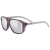 Uvex Cosmic, okuliare - Cranberry - Grey Matt / Mir.Silver