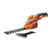 Black+Decker Aku nožnice na trávu a kríky GSL 700, 7 V, šírka strihu: 10 cm, dĺžka strihu: 15 cm, GSL700
