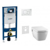 Geberit SET Duofix 111.300.00.5 +WCzávesné Tece One sprchov.Rimless+sedSC+Sigma01 Biele 111.300.00.5 NT1