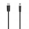 Kábel Hama USB /USB-B, 2.0, 3m (200603) čierny