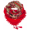 Šatka - Artscarf Béžová, biela, hnedá, čierna, ecru, námornícka modrá, khaki, meď, mäta, modrá, oranžová, ružová, striebro, šedá, tyrkysová, viacseklárová, zelená, zlatá, žltá, žltá (Crazy Folk Scarve