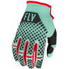 Fly Racing rukavice Kinetic SE, 2023 mint/čierna/červená 3XL