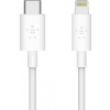 Belkin USB-C kabel s lightning konektorem, 1,2m, bílá