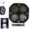 LED DOPLNKOVÁ LAMPA 20W 1.5A 12V-36V Biele svetlo Motocykel Auto Quad ATV