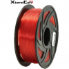 XtendLAN PLA filament 1,75mm průhledný oranžový 1kg 3DF-PLA1.75-TOR 1kg