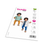 Strih Burda 9231 - Bunda a tepláčky pre bábätká