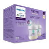Philips Consumer Lifestyle BV AVENT FĽAŠA Natural Response 125 ml priehľadná, cumlík s ventilom AirFree (0m+) 1x2 ks