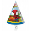 EKO Čepičky papírové - Spidey (Marvel), 6ks